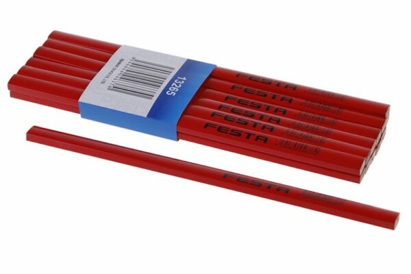 Ceruzka tesárska 250mm 13265 (červená)